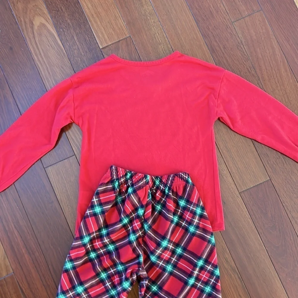 Girls Christmas pj set size small.